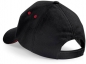 Preview: 5 Panel Sandwich Kappe/Cap Schwarz/Rot